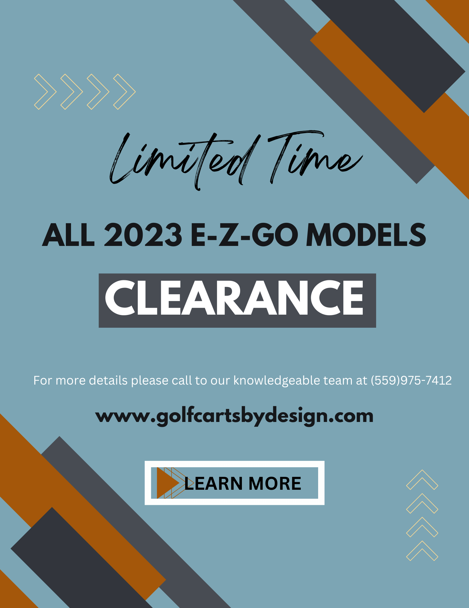 Golf Carts by Design New & Used Golf Carts Sales, Service, and Parts with locations in Fresno